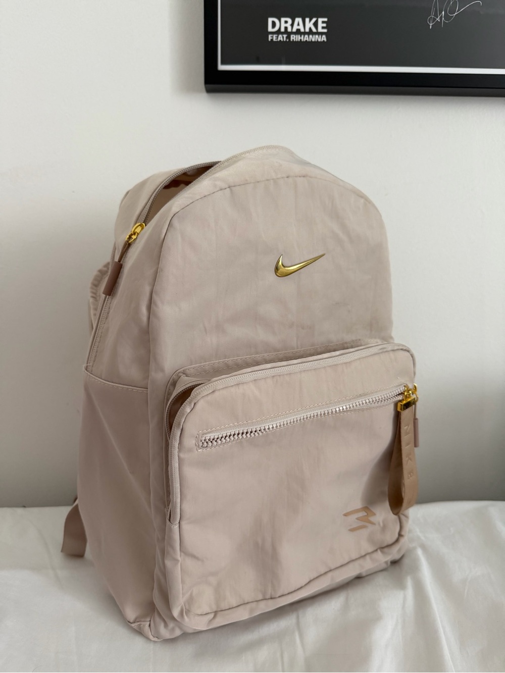 Nike Dusty Pink/Tan Backpack